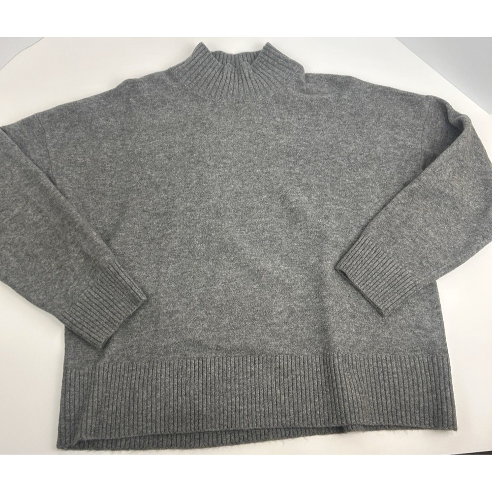 The Absolutely Perfect Fit Pullover Loft Gray Sweater NWT Size XL